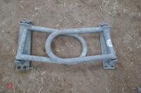 PAIR OF GALV NON RETURN COW GATES - 3