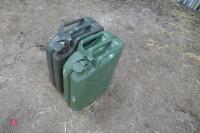 2 JERRY CANS - 5