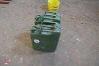 2 JERRY CANS - 5