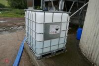 IBC WITH APPROX 350L OF FORMALEHYDE - 6