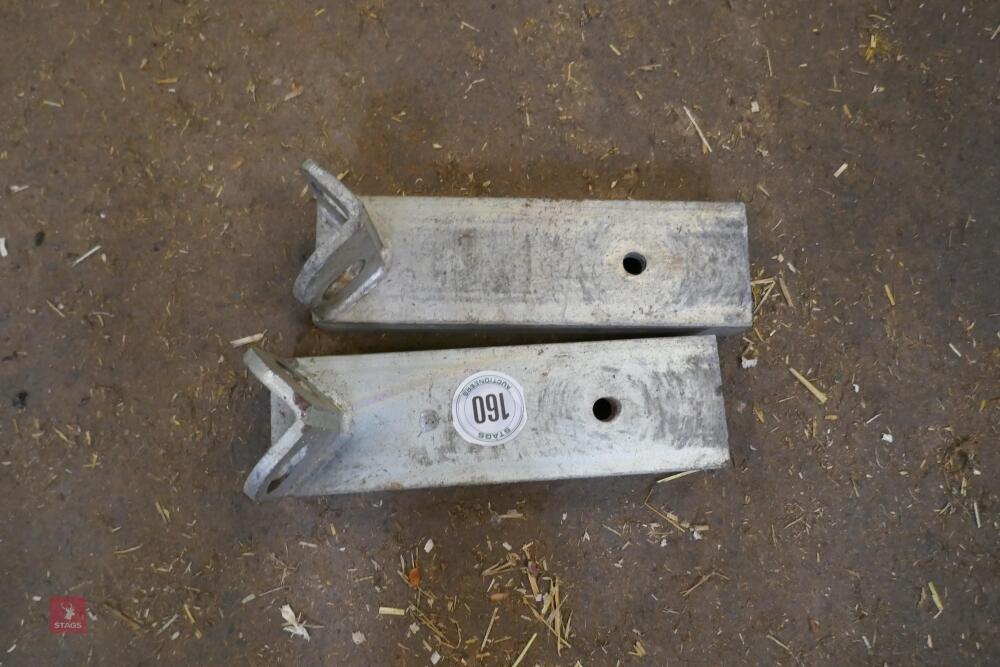 2 CONCETE PANEL LIFTING BRACKETS