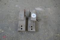 2 CONCRETE PANEL LIFTING BRACKETS - 4