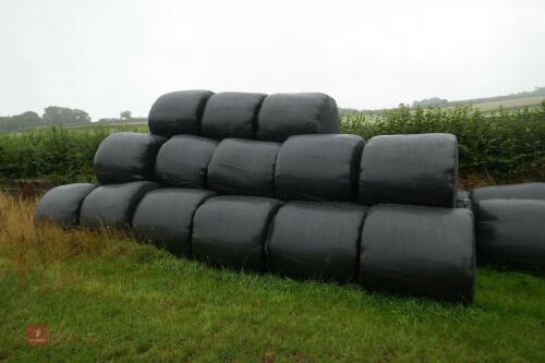 33 ROUND BALES OF 2022 SILAGE (Bids Per Bale)