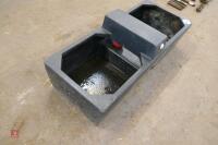 PLASTIC 4' DOUBLE SIDED WATER TROUGH - 2