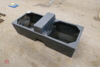 PLASTIC 4' DOUBLE SIDED WATER TROUGH - 3