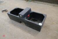 PLASTIC 4' DOUBLE SIDED WATER TROUGH - 7