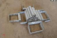 COW CUBICLE FLOOR MOUNTINGS