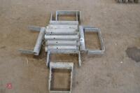 COW CUBICLE FLOOR MOUNTINGS - 3