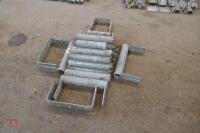 COW CUBICLE FLOOR MOUNTINGS - 4