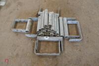 COW CUBICLE FLOOR MOUNTINGS - 6