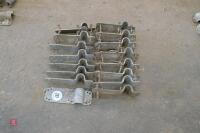 COW CUBICLE HEAD RAIL BRACKETS - 2