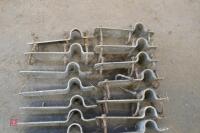 COW CUBICLE HEAD RAIL BRACKETS - 4