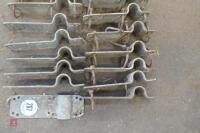 COW CUBICLE HEAD RAIL BRACKETS - 5