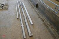 4 LENGTHS OF SLIDING DOOR TRACK