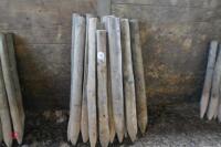 17 - 4'6" WOODEN FENCE STAKES