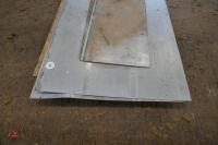 5 SHEETS OF GALVANISED TIN - 3