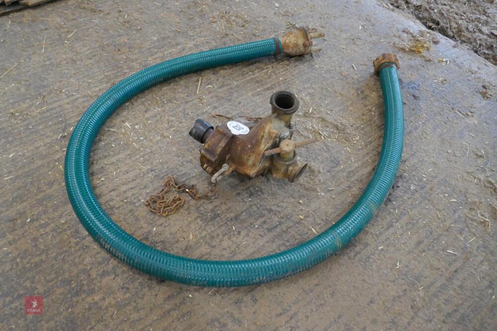 PTO WATER PUMP & HOSE