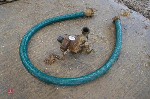 PTO WATER PUMP & HOSE