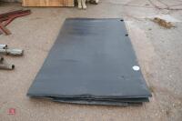 4 RUBBER COW MATS - 3