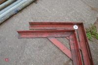 2 METAL 'A' SUPPORT FRAMES - 2