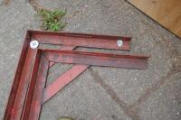 2 METAL 'A' SUPPORT FRAMES - 3