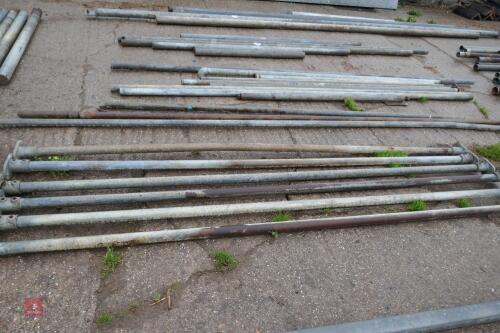 31 LENGTHS OF GALVANISED PIPE