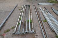 31 LENGTHS OF GALVANISED PIPE - 3