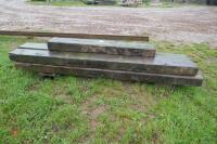 8 RAILWAY SLEEPERS - 4