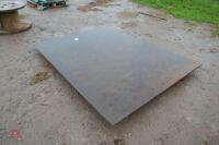 6'6" X 4'11" STEEL SLAB - 2