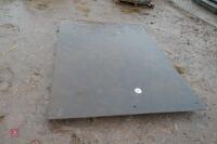 6'6" X 4'11" STEEL SLAB - 4