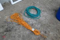 ORANGE CLIMBING ROPE & GARDEN HOSE - 2