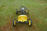 CHILDS JOHN DEERE GO KART - 3