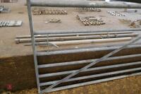 13' GALVANISED FIELD GATE - 4