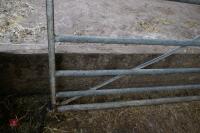 11' GALVANISED HD YARD GATE - 3