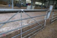 11' GALVANISED HD YARD GATE - 6