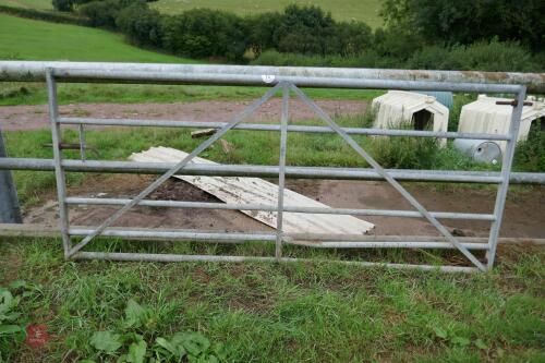 8'6.5" GALV HD YARD GATE