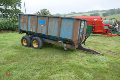 COLLINS 6T TWIN AXLE GRAIN TRAILER