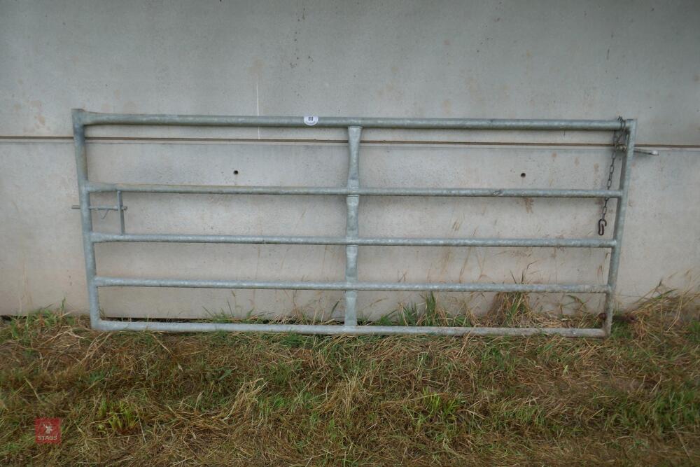 9' GALVANISED HD GATE