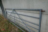 10'5.5" GALVANISED GATE - 2