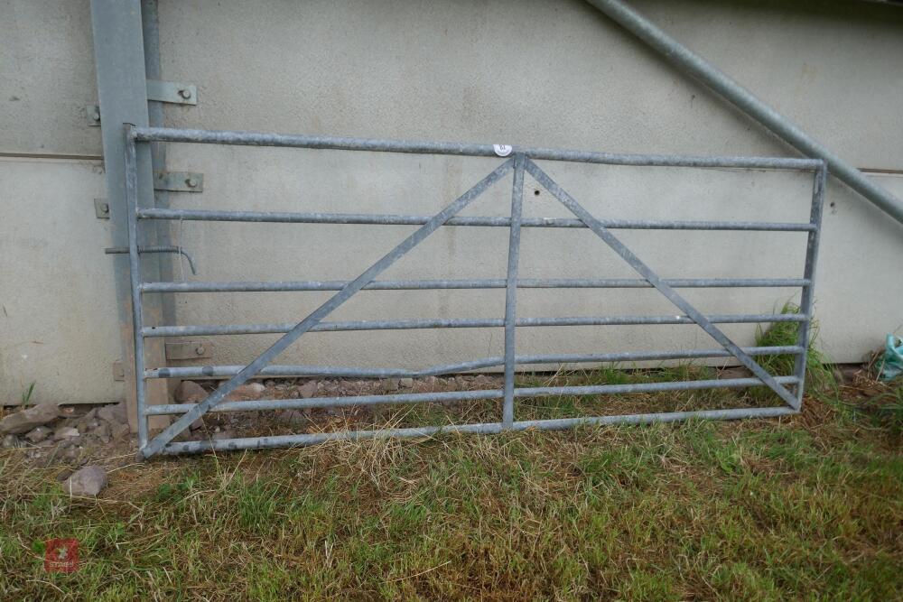 9' GALVANISED GATE