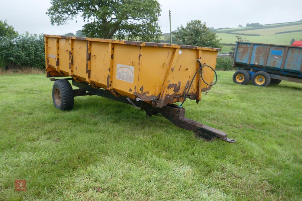 1984 WEEKS CLASSIC 5 5T TIPPING TRAILER