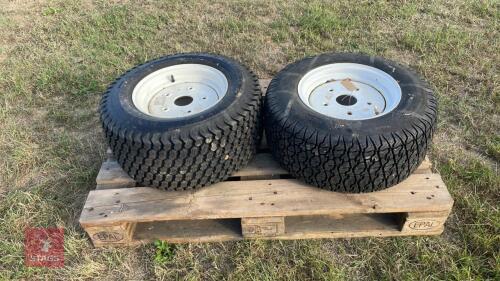 2 x 23x10.5 -12 Turf Style Wheels & Tyres