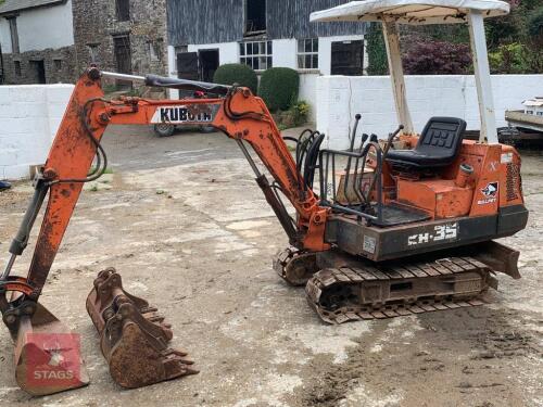 KUBOTA KH-35 MINI DIGGER