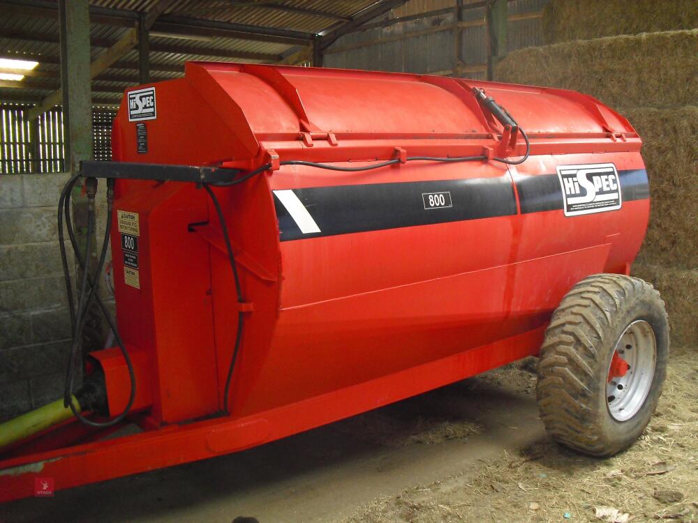 2009 HI-SPEC 800 DUNG SPREADER