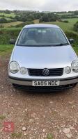 2005 VOLKSWAGEN POLO 1.2 PETROL