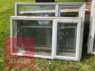 DOUBLE GLAZED WINDOWS VARIOUS SIZES