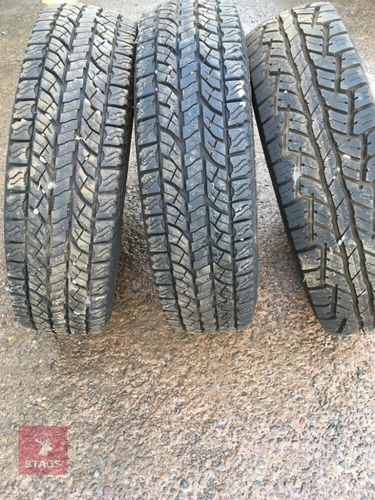 TYRES 750R16