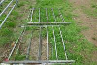 5 GALVANISED HURDLES - 3