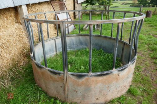 GALVANISED HD CATTLE ROUND FEEDER