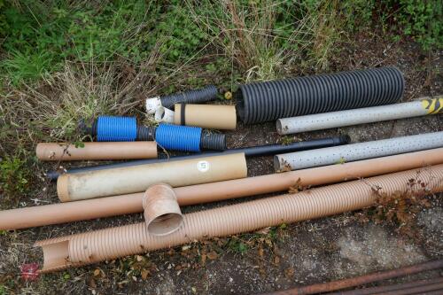 QUANTITY OF VARIOUS DRAINAGE PIPES